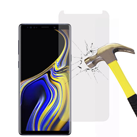 Samsung Galaxy Note 9 Tam Kaplayan Kavisli Cam Ekran Koruyucu